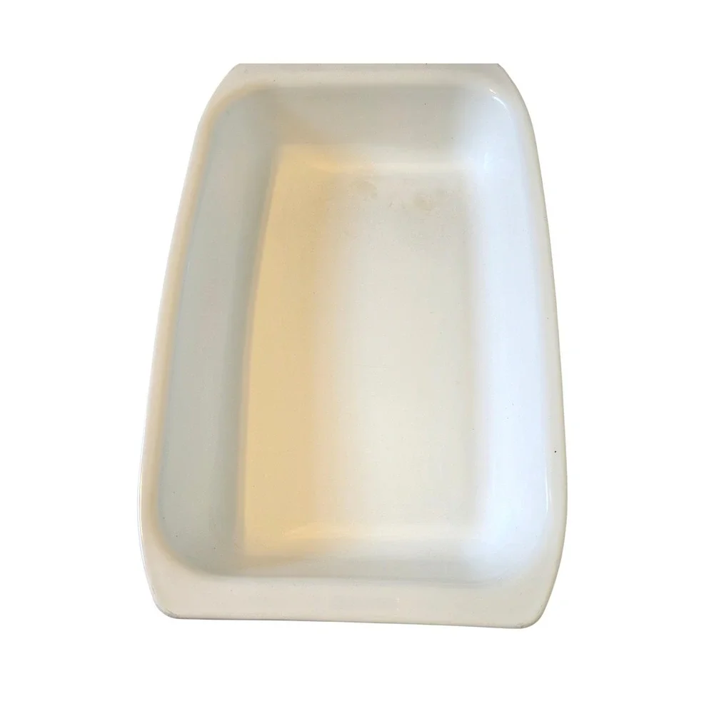 Corning Ware Blue Cornflower P-7N Roaster‎ Pan Vintage White Pyroceram 16 inch